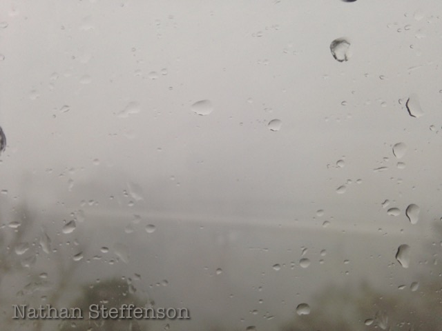 Snow Blowing in front of Laurel St Bridge Snow Blowing in front of Laurel St Bridge