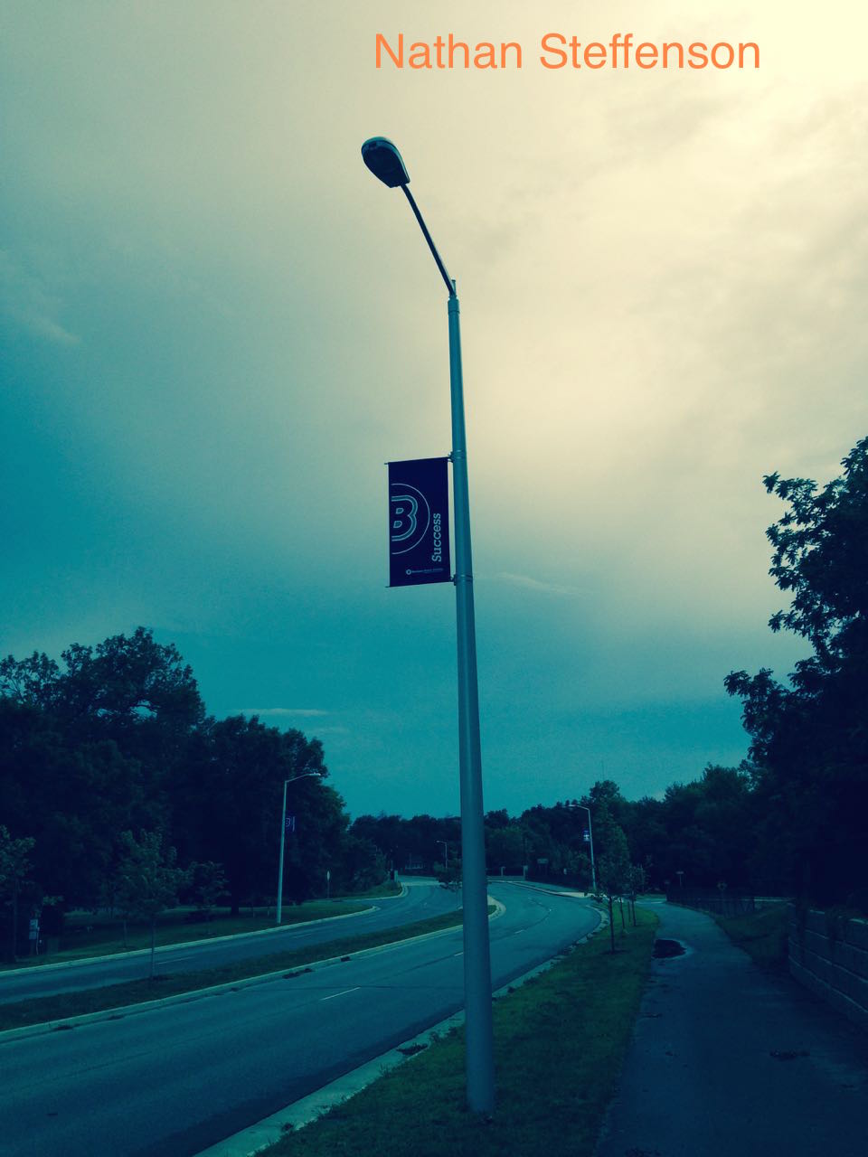 street light top rotated street light top rotated